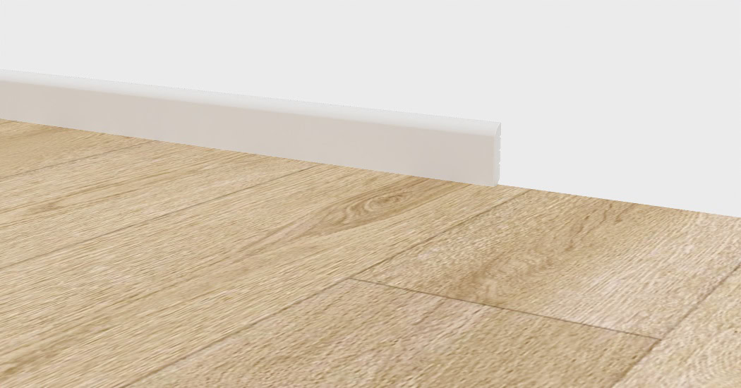 BUKOMA PROFI-60 bílá – s podlahou NEOERA 3D TEX U‑CLICK XXL Dub Slunečný